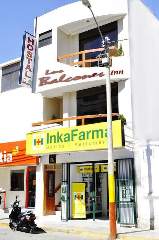 Hostal Los Balcones Nazca Esterno foto
